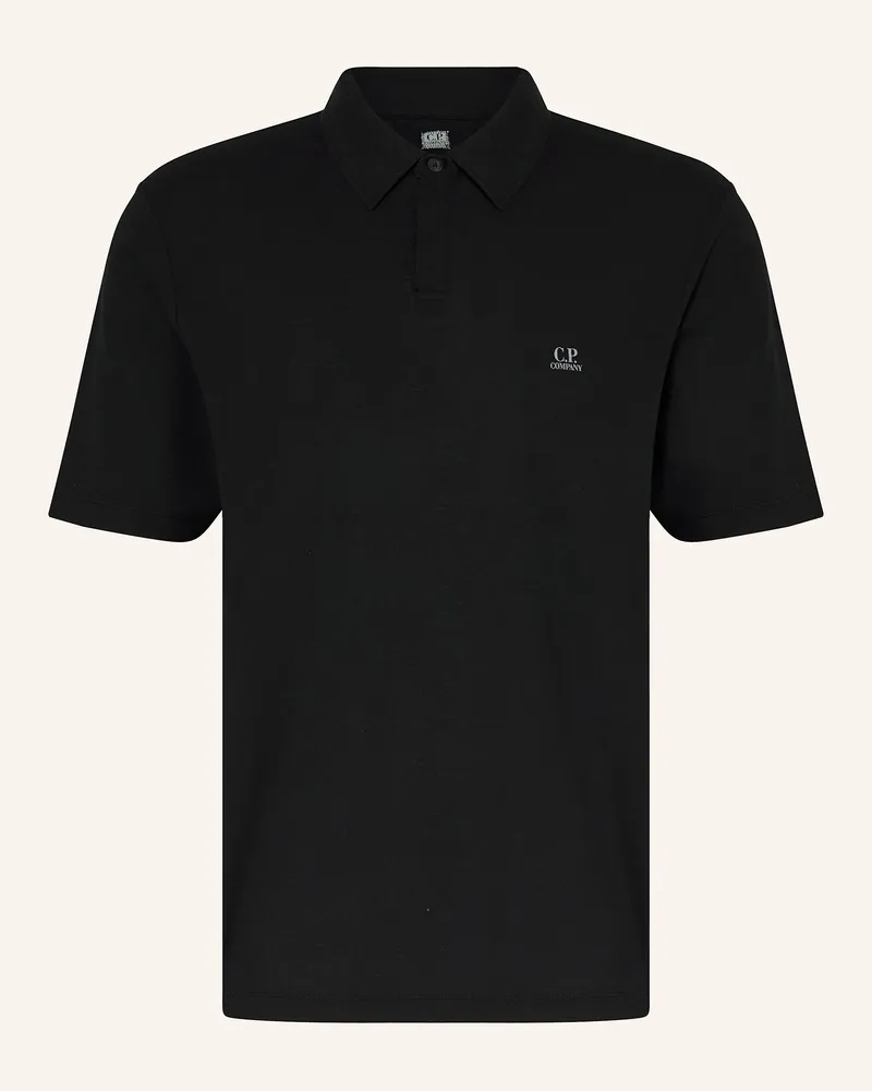C.P. Company Jersey-Poloshirt Schwarz