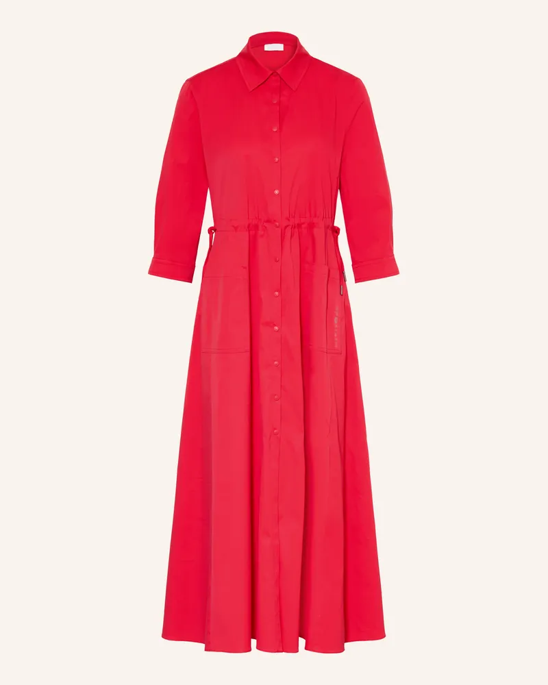 Sportalm Hemdblusenkleid mit 3/4-Arm Rot