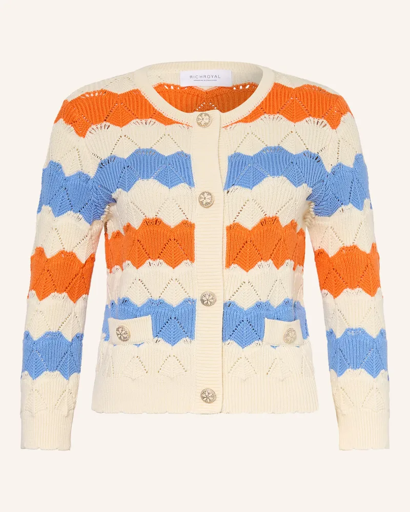 Rich&Royal Strickjacke weiss Creme