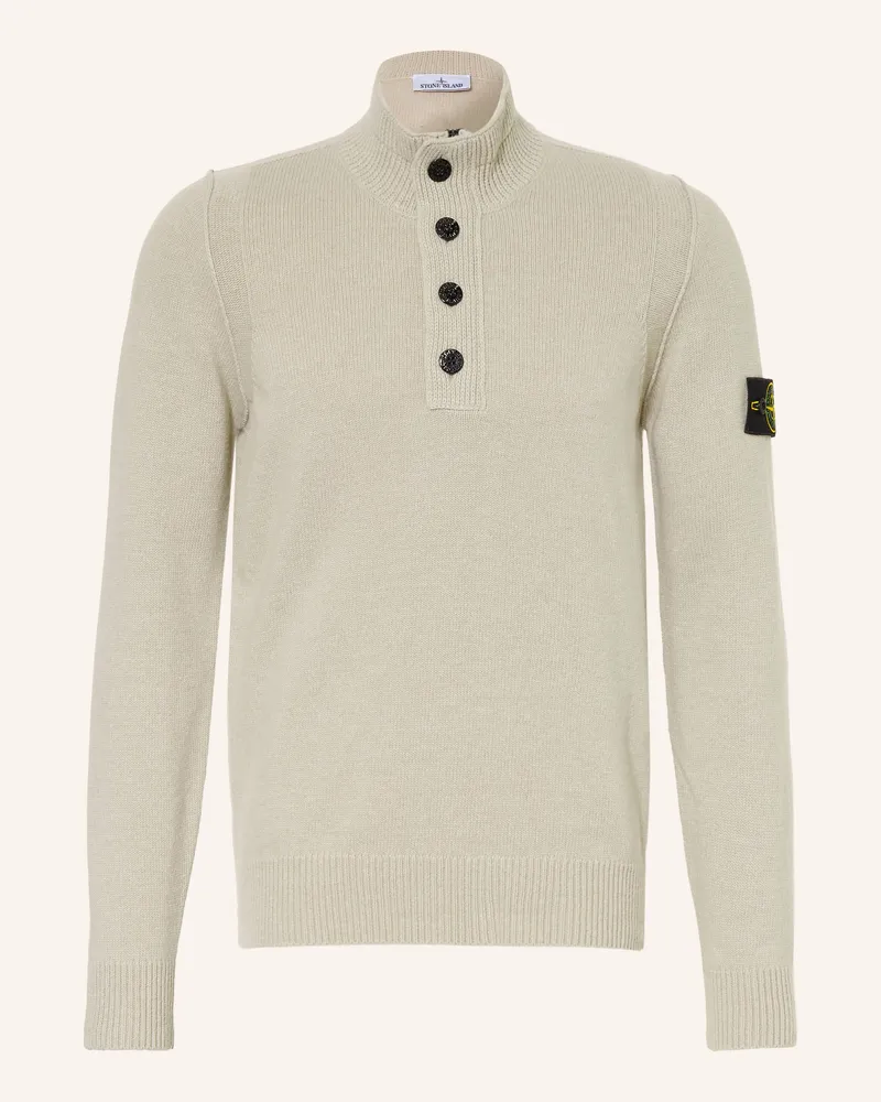 Stone Island Troyer beige Hellgrün