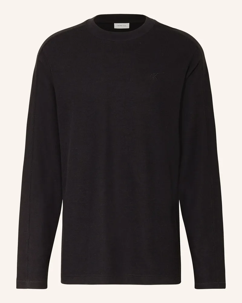 Calvin Klein Longsleeve Schwarz