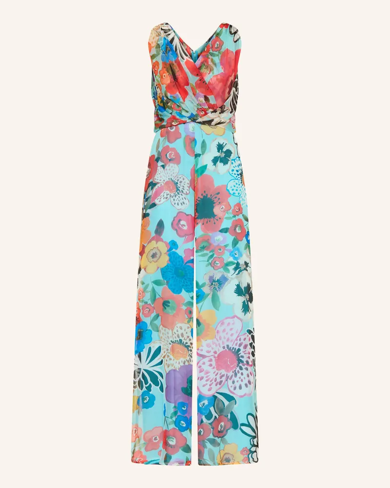 Talbot Runhof Jumpsuit blau Türkis