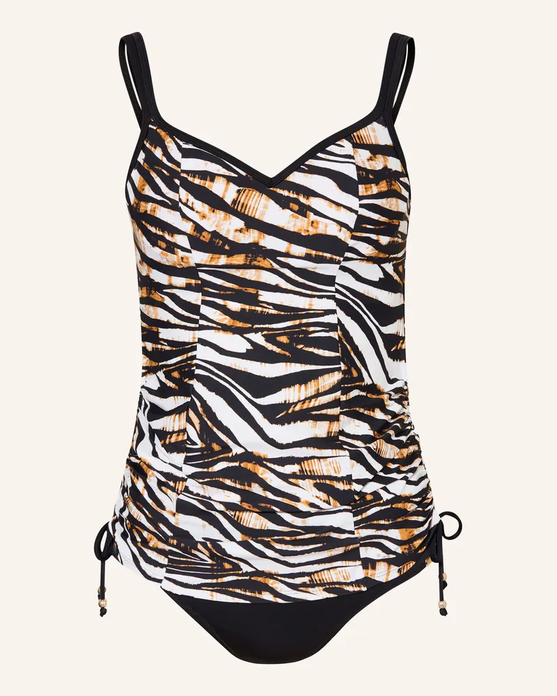 Charmline Bügel-Tankini Wild Contrast schwarz Schwarz