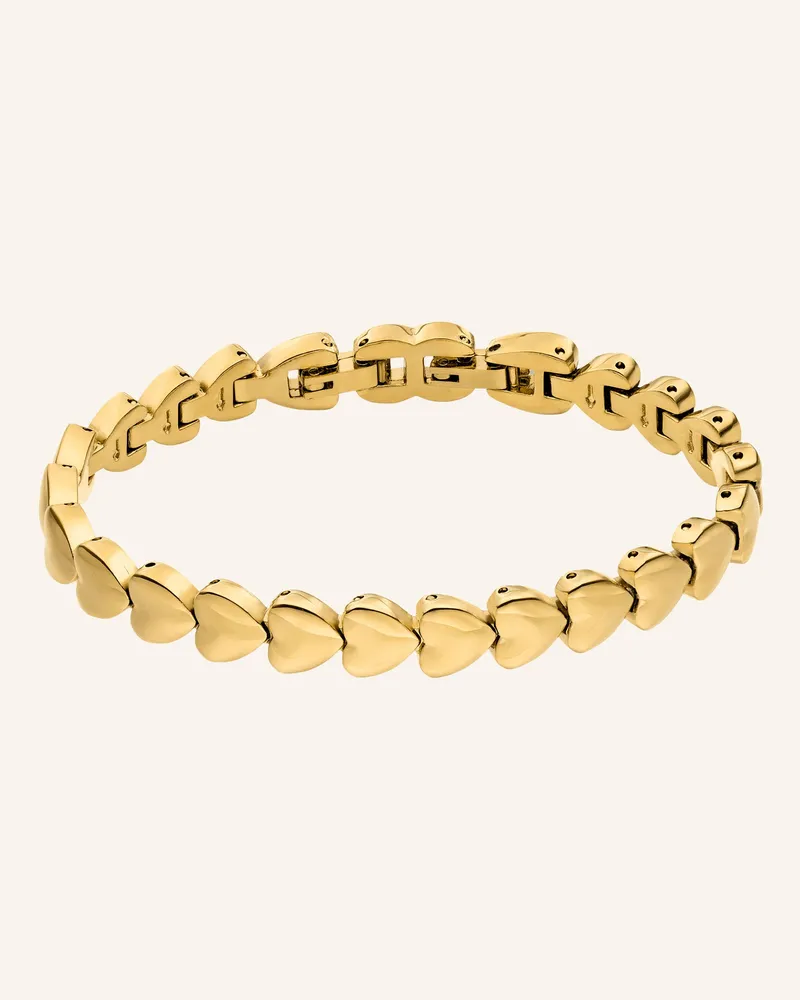 S.Oliver Armband  Aus  Metall gold Gold