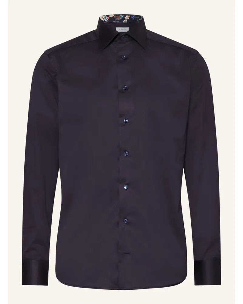 Eton Hemd Slim Fit Blau