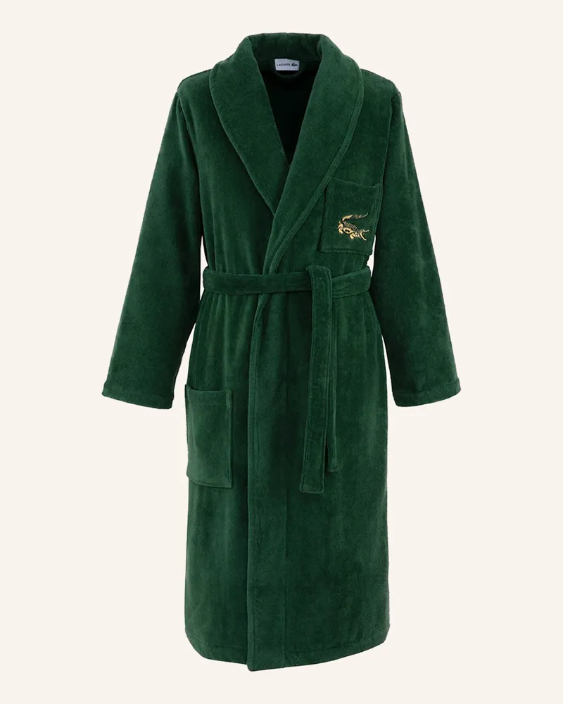 Lacoste Bademantel Lrene gruen Grün