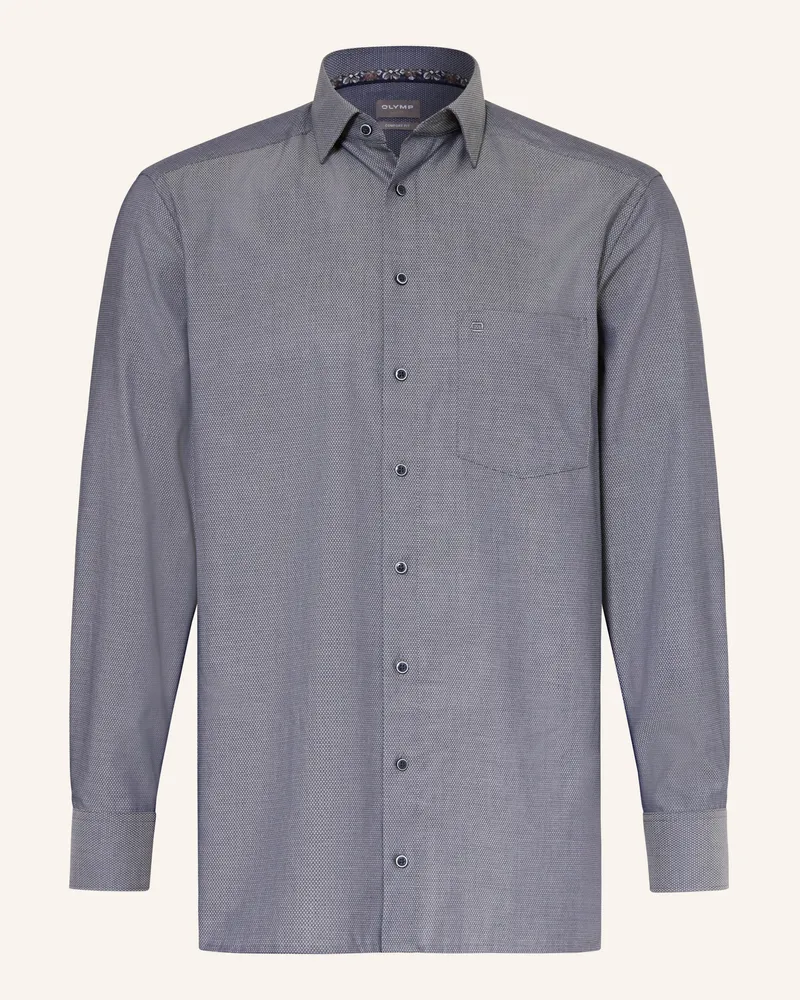 Olymp Hemd Luxor Comfort Fit blau Dunkelblau