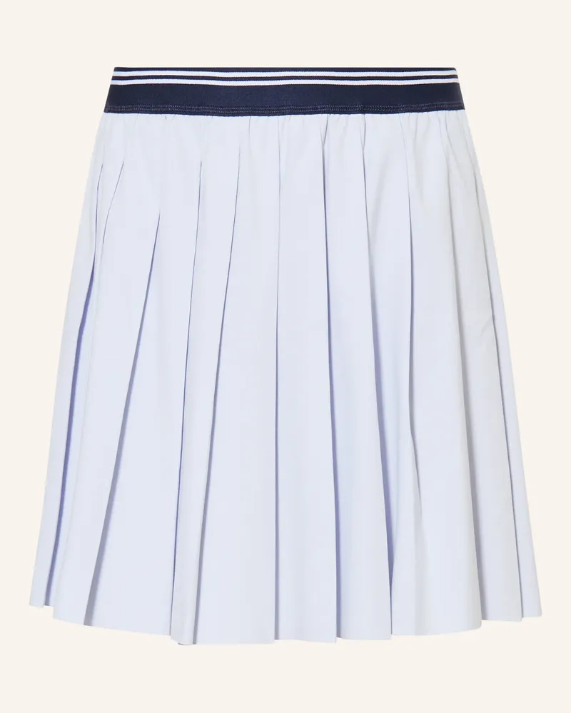 Lacoste Faltenrock blau Hellblau