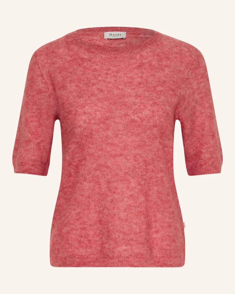 Maerz Strickshirt Mit Alpaka rosa Hellrot
