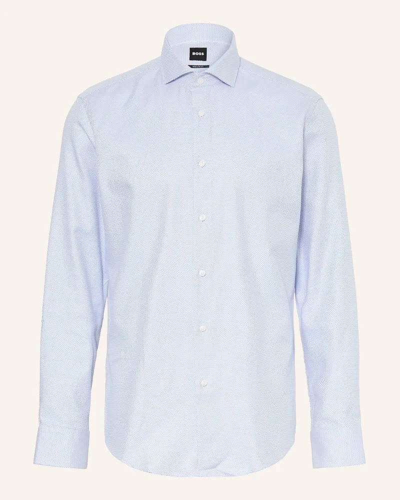HUGO BOSS Hemd Joe Regular Fit blau Hellblau