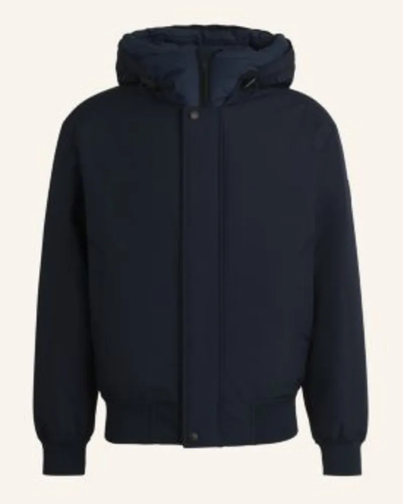 HUGO BOSS Casual Jacke OSIS1 Relaxed Fit Dunkelblau