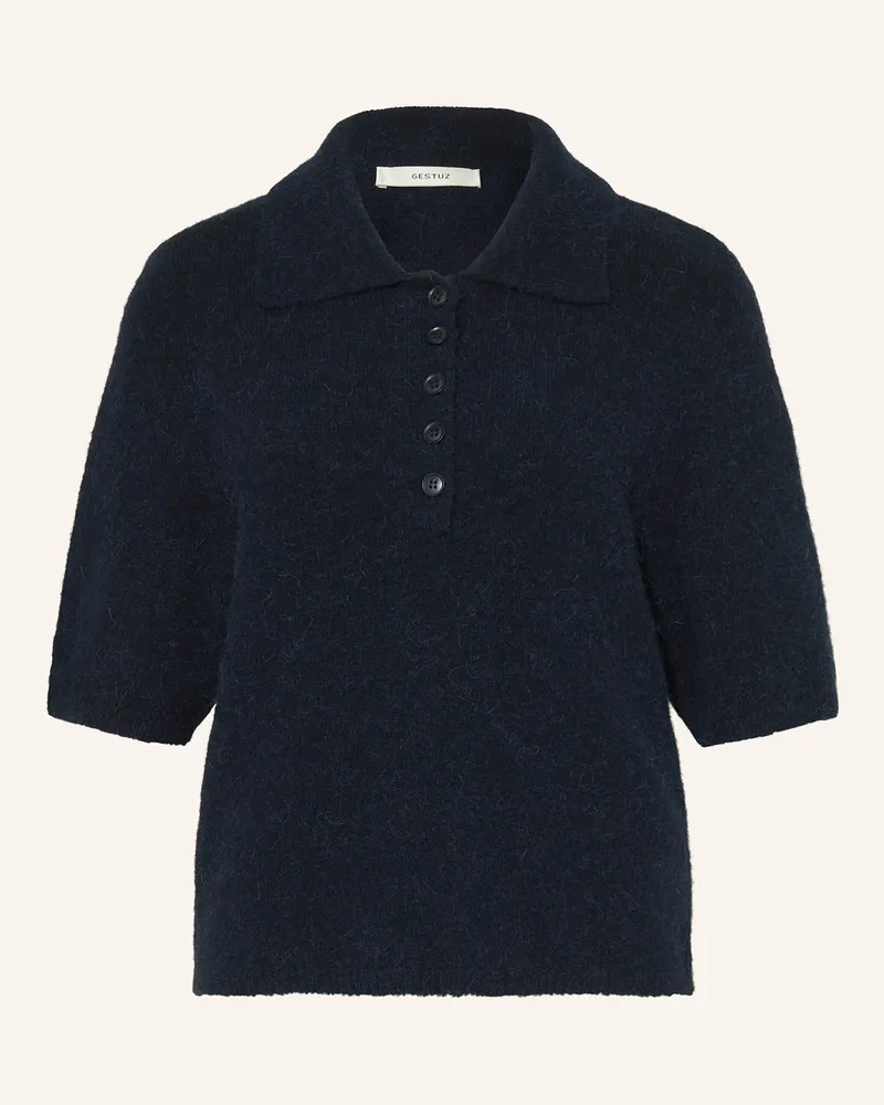 Gestuz Strickshirt Gzalpha blau Dunkelblau