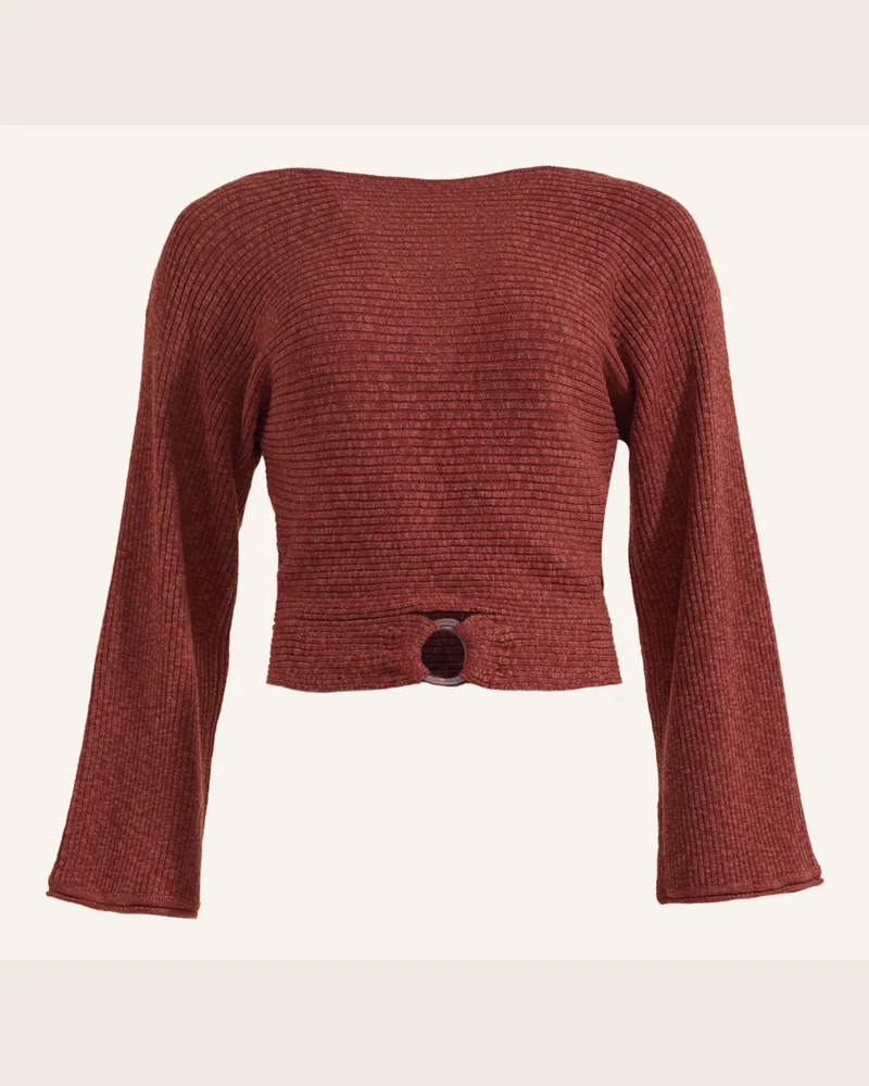 ADLYSH Pullover & Strickjacken Infinity Sweater rot Rot