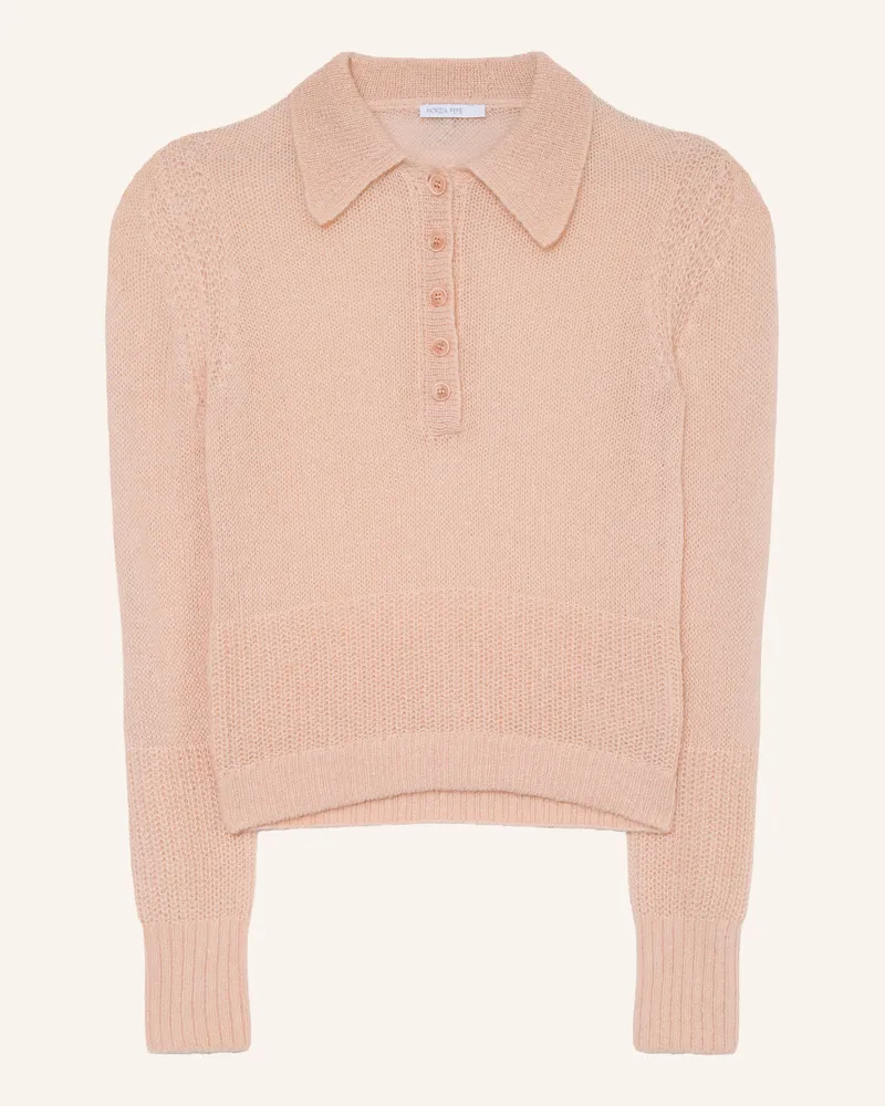 Patrizia Pepe Pullover Mit Mohair rosa Hellrosa