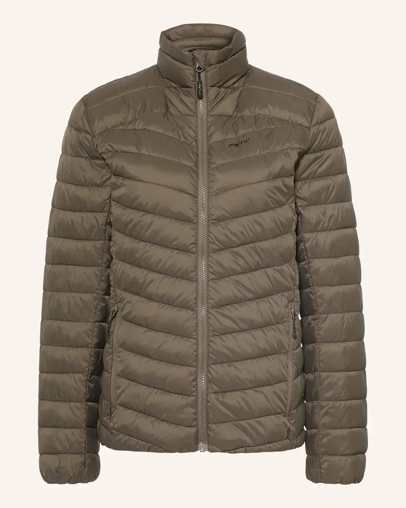 me°ru' Steppjacke Weston 2.0 gruen Oliv
