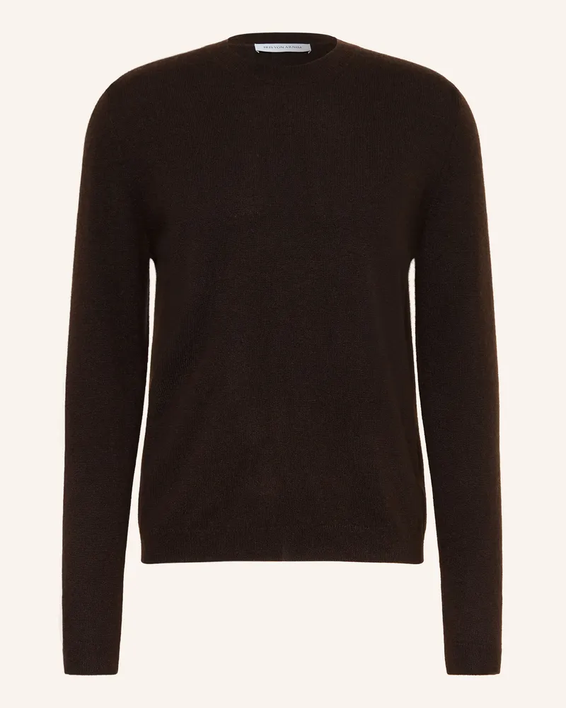 Iris von Arnim Pullover Amiro Mit Cashmere braun Dunkelbraun