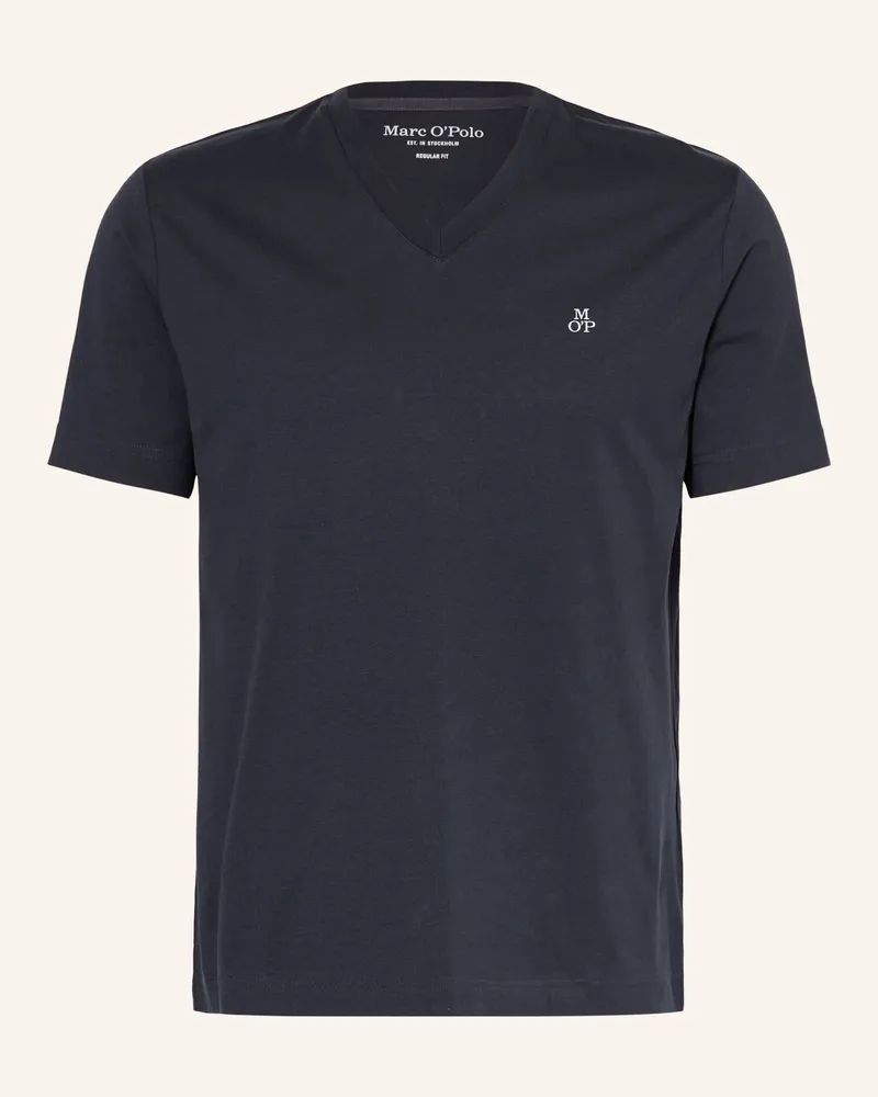 Marc O'Polo T-Shirt blau Dunkelblau