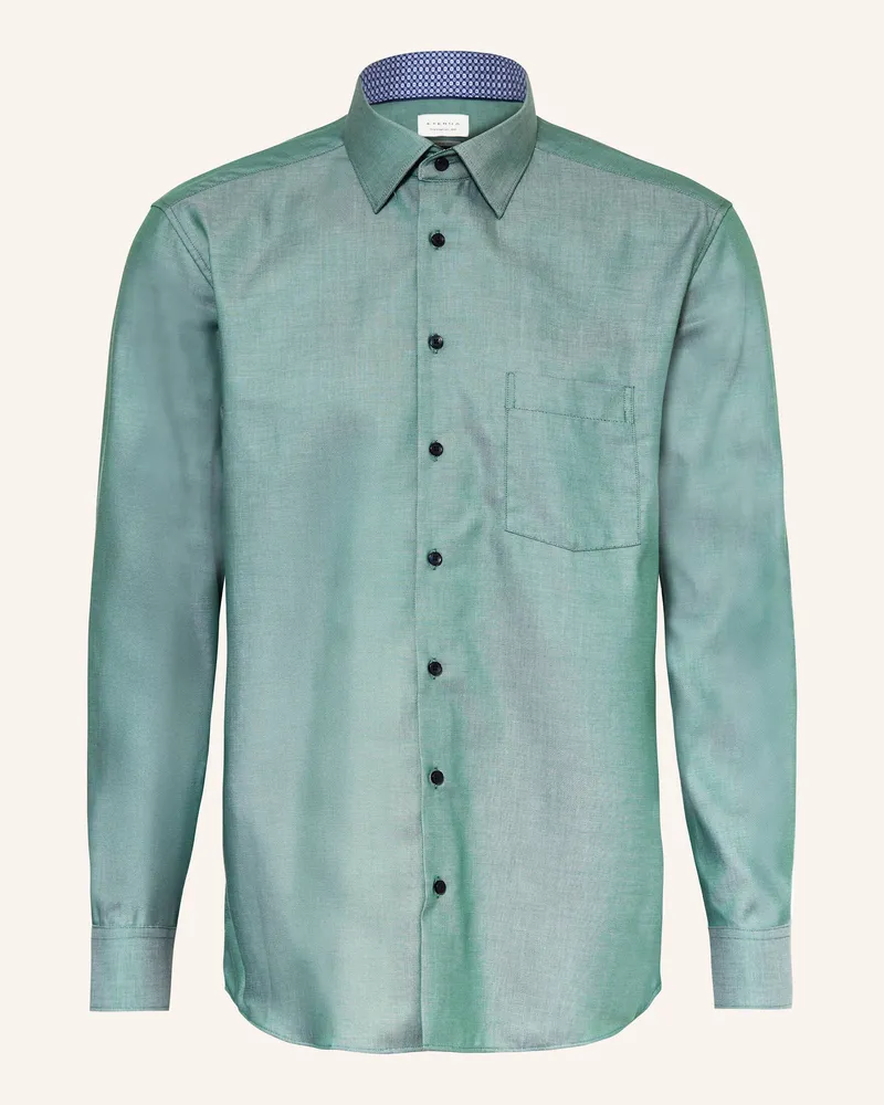 Eterna Hemd Modern Fit Grün