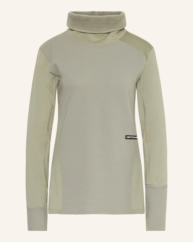 Ortovox Fleecepullover Fleece Cord Mit Merinowolle gruen Grün