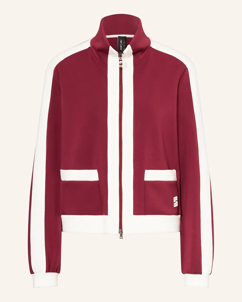 Marc Cain Sweatjacke Dunkelrot