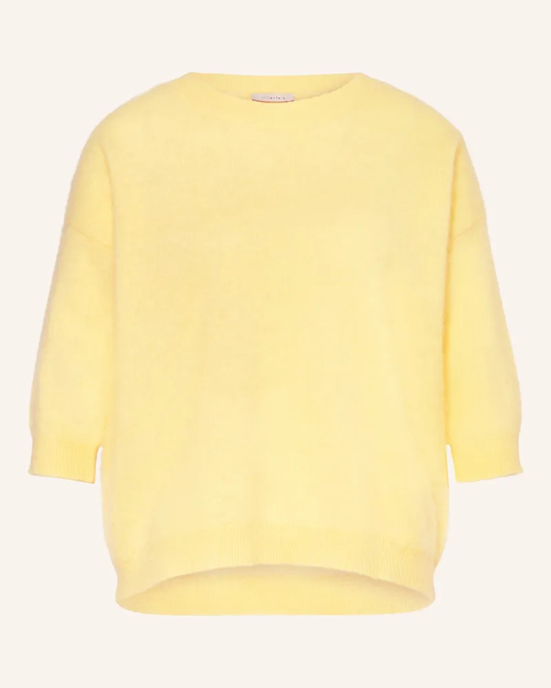 lilienfels Cashmere-Pullover mit 3/4-Arm Gelb