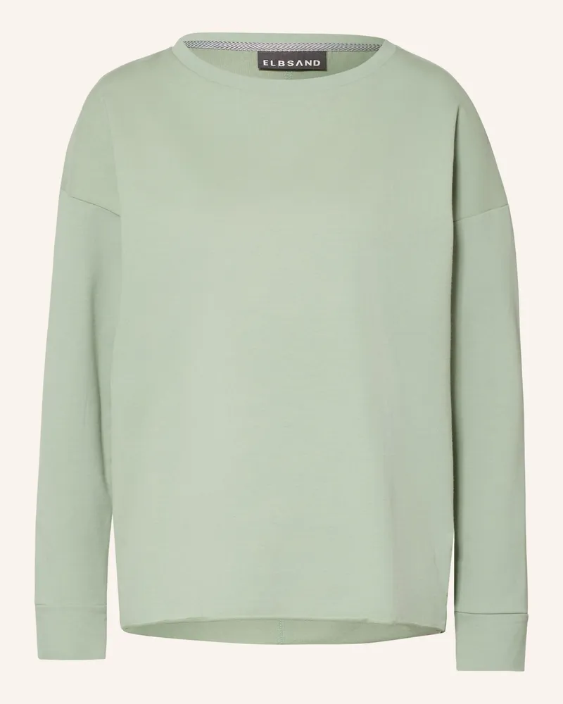 ELBSAND Sweatshirt Riane gruen Hellgrün