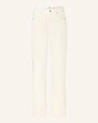 7 for all mankind Cordhose TESS Weiss