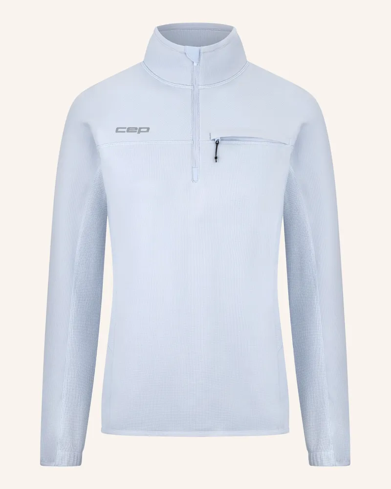 CEP Longsleeve Core Run Thermal Zip Shirt 2.0 blau Hellblau