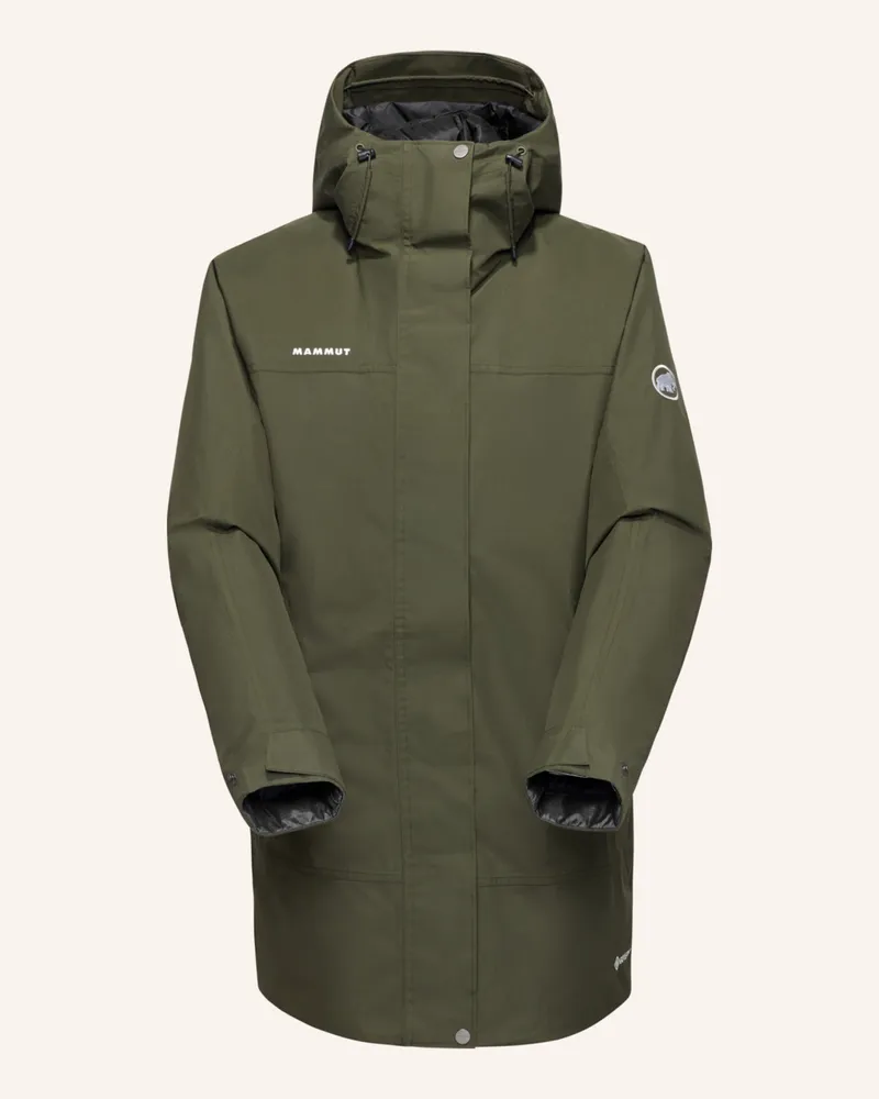 Mammut Winterparka TREELINE HS THERMO mit Kapuze Grün