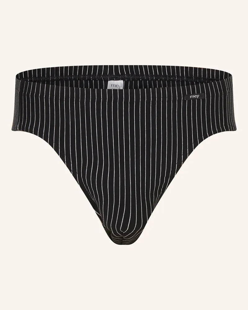 Mey Slip Serie BC STRIPES Schwarz