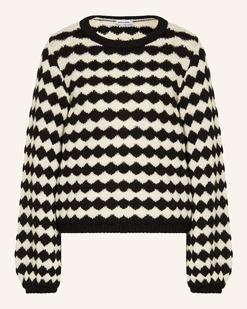 More & More Pullover schwarz Schwarz