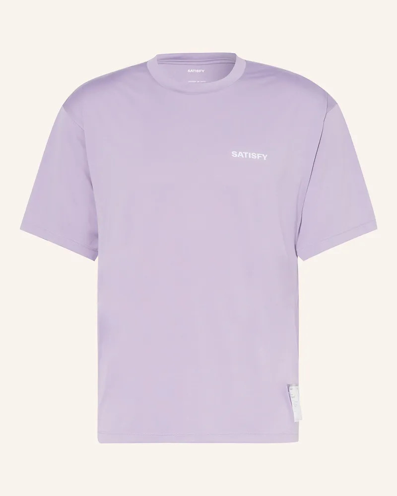 Satisfy Laufshirt AURALITE Helllila