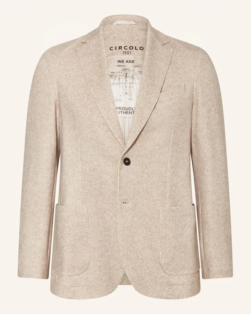 CIRCOLO 1901 Sakko Extra Slim Fit Beige