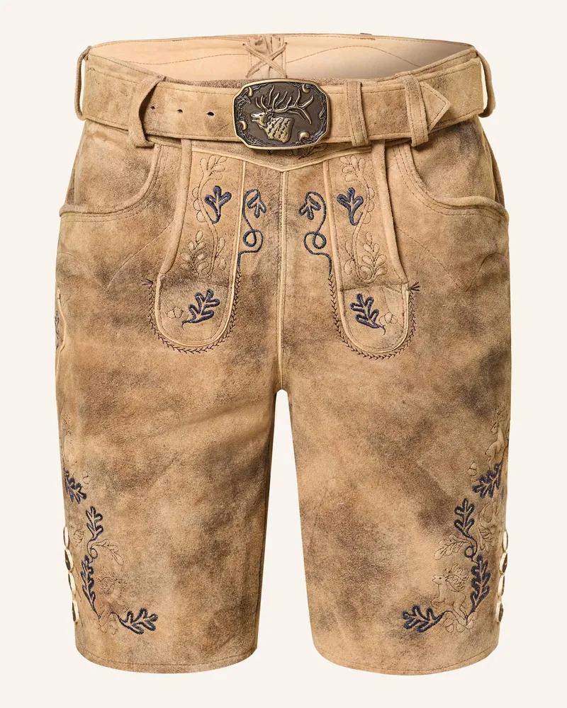 Spieth & Wensky Trachten-Lederhose GRIESSTÄTTER Braun
