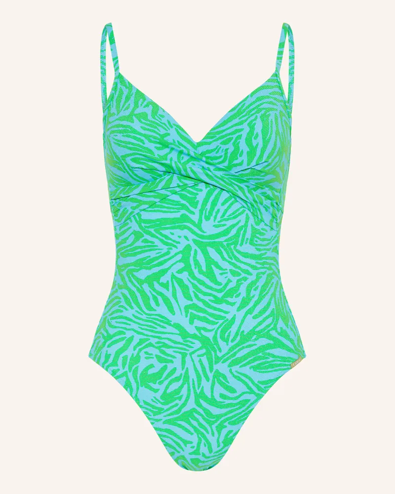 Lidea Badeanzug AQUA MUSE mit Glitzergarn Türkis