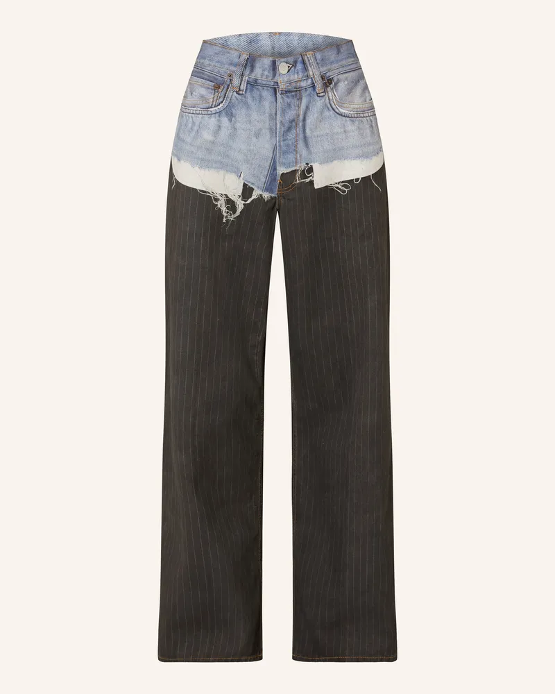 Acne Studios Wide Leg Jeans blau Ail