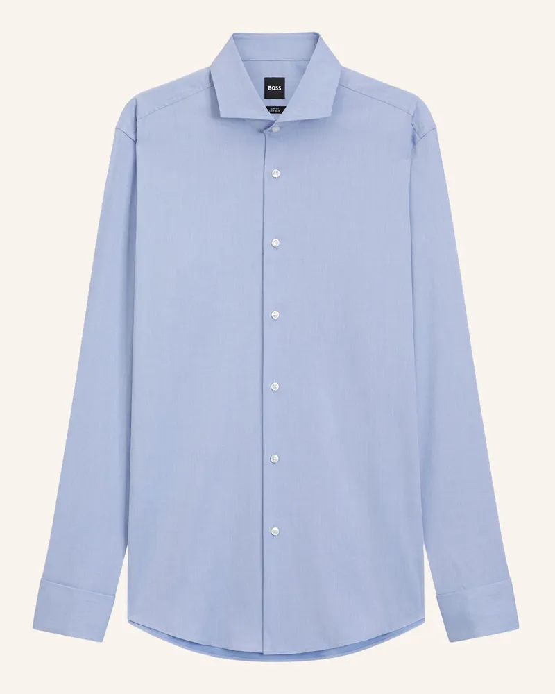 HUGO BOSS Hemd H-Hank-Sp-Dc-263 Slim Fit blau Hellblau