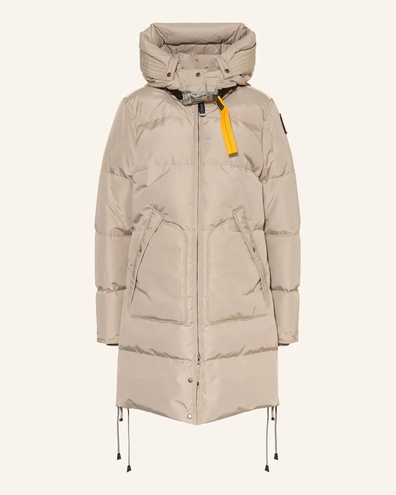 Parajumpers Daunenparka Long Bear Mit Abnehmbarer Kapuze beige Beige