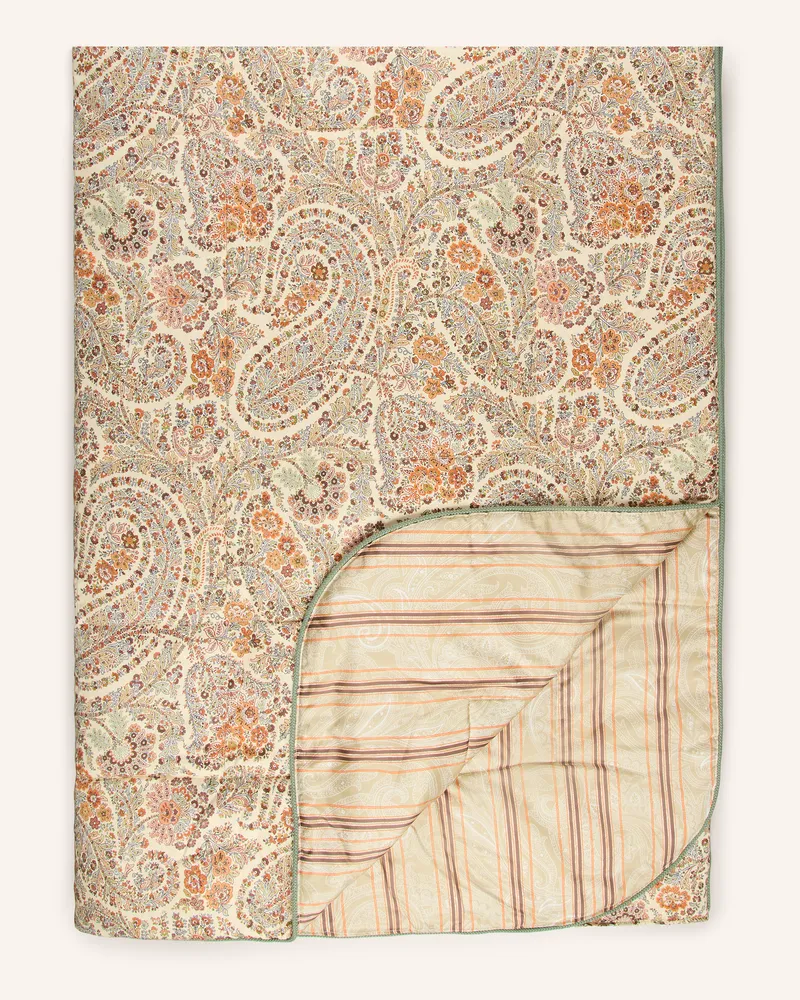 Etro Tagesdecke beige Hellbraun