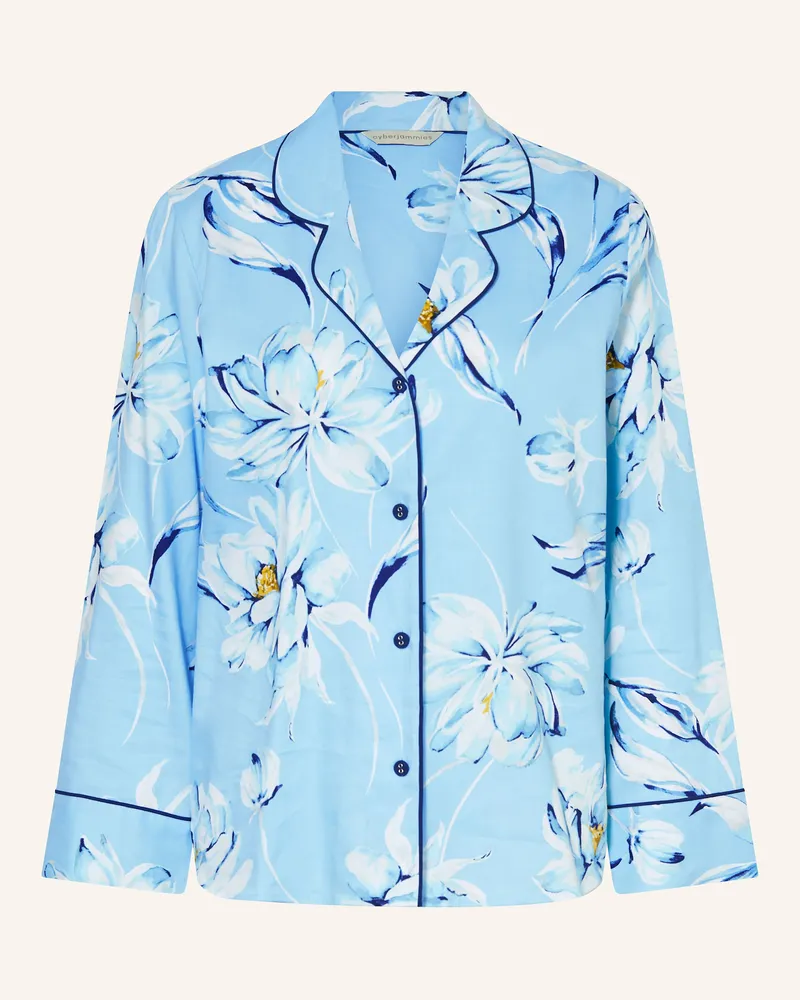 Cyberjammies Schlafshirt Madelyn blau Hellblau