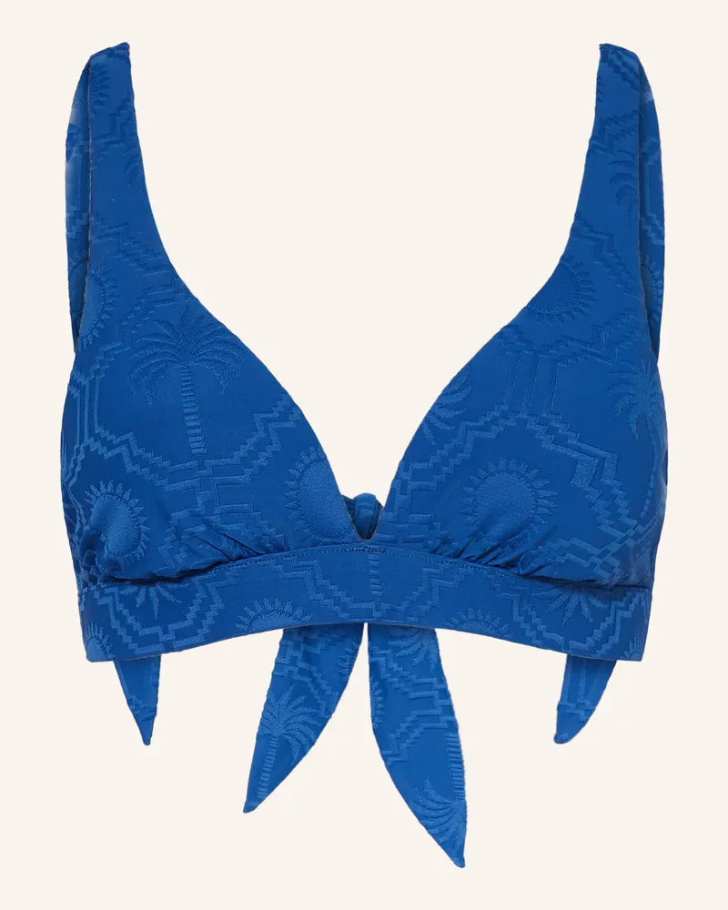 Seafolly Australia Bralette-Bikini-Top Oasis blau Blau