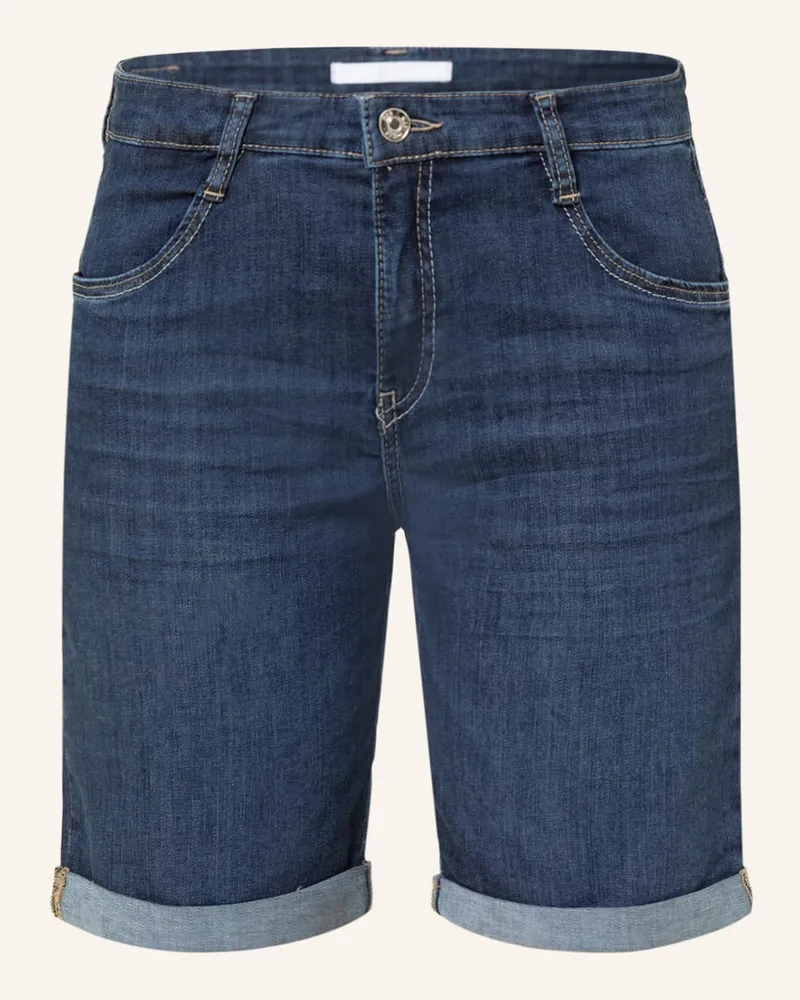 MAC Jeans Jeansshorts Blau