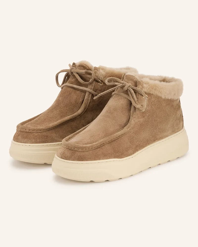 Darling Harbour Schnürboots braun Beige
