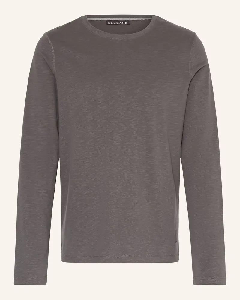 ELBSAND Longsleeve ALBIS Dunkelgrau