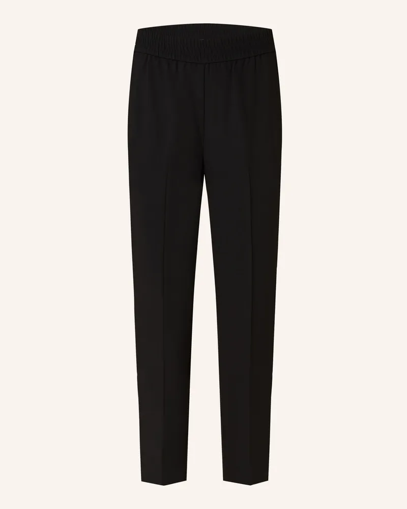 Reiss 7/8-Hose REMI mit Galonstreifen Schwarz