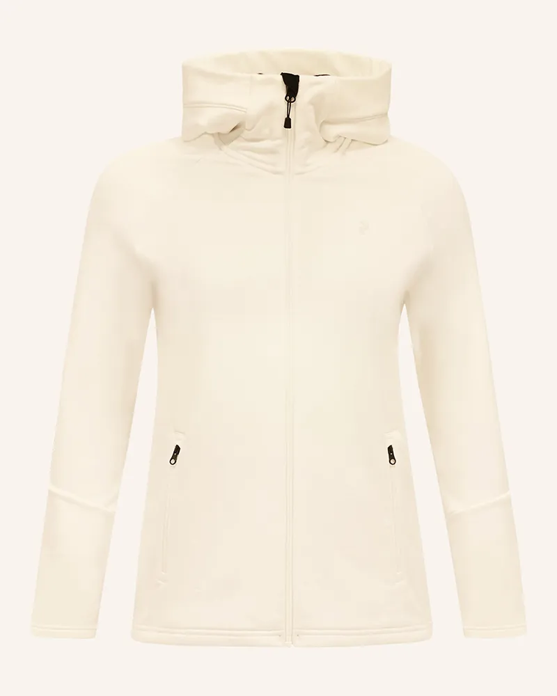 Peak Performance Midlayer-Jacke RIDER ESSENTIALS Ecru