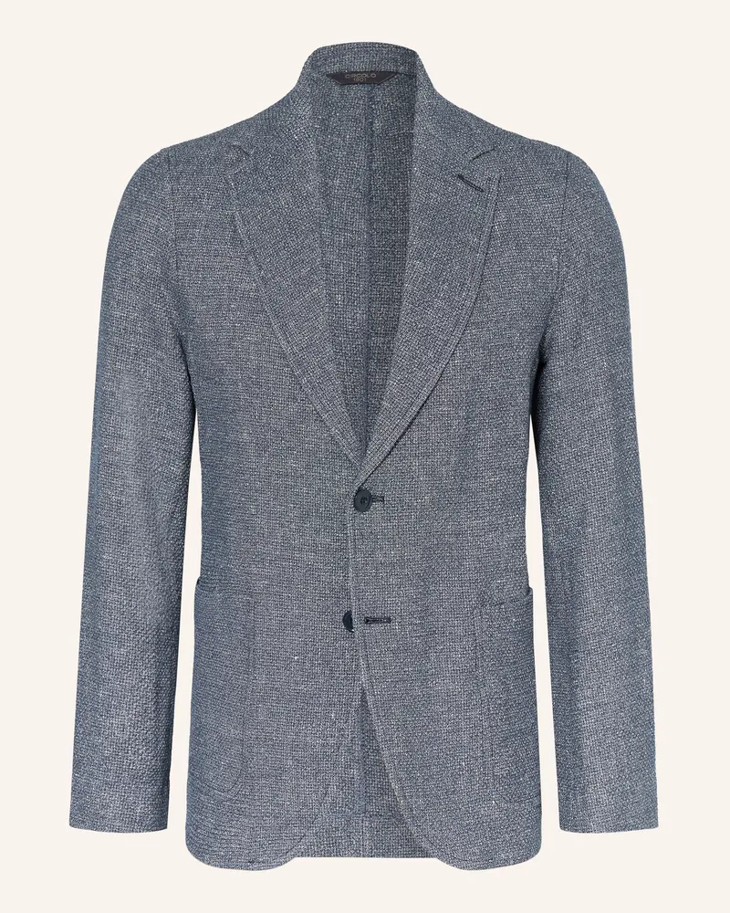 CIRCOLO 1901 Jerseysakko Slim Fit Mit Leinen blau Blau