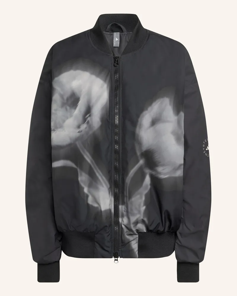 adidas Oversized-Blouson Adidas By Stella Mccartney schwarz Schwarz