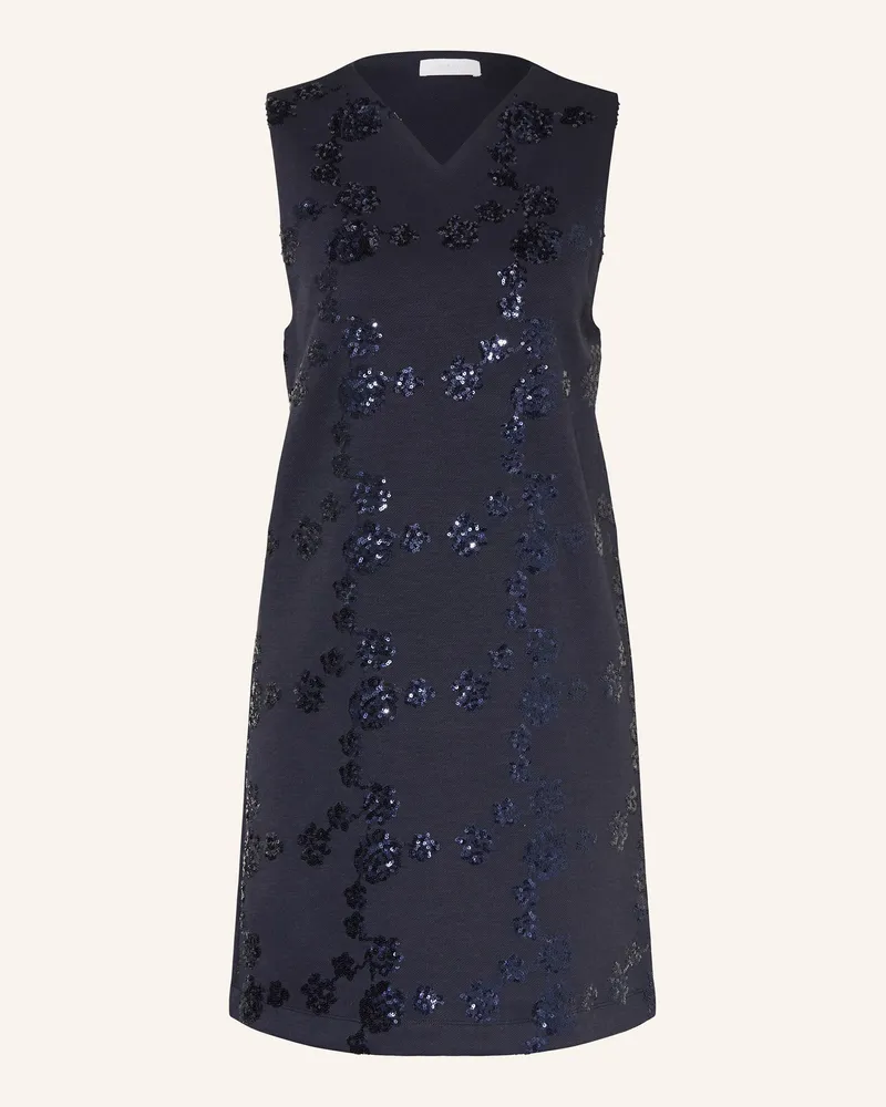 Rich&Royal Kleid Mit Pailletten blau Dunkelblau