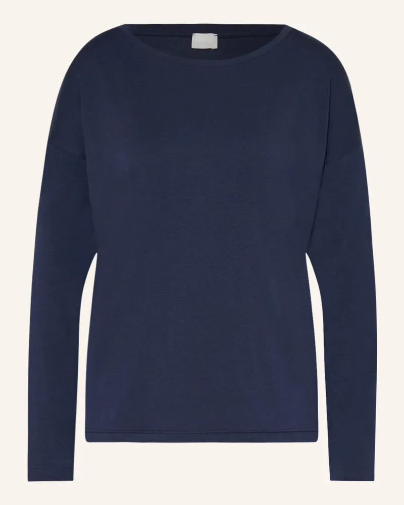 Mey Schlafshirt Serie Tessie blau Dunkelblau